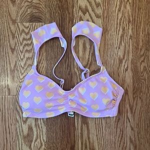 heart bikini top